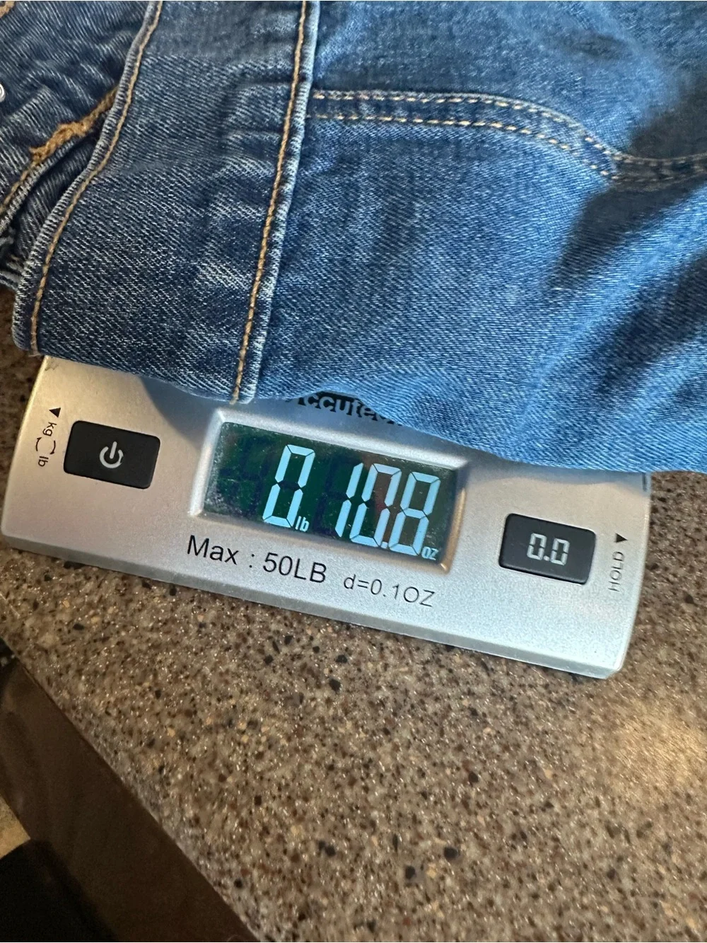 Old Navy Light Blue Denim Jacket Vest